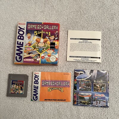 Game Boy Gallery 5 Spiele in 1 - Nintendo Game Boy - OVP CIB - Trusted Seller!