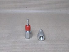 NEW LOT OF 2 PARKER 1/2" FEMALE NPT COUPLING TO MALE QUICK CONNECT STEM 47