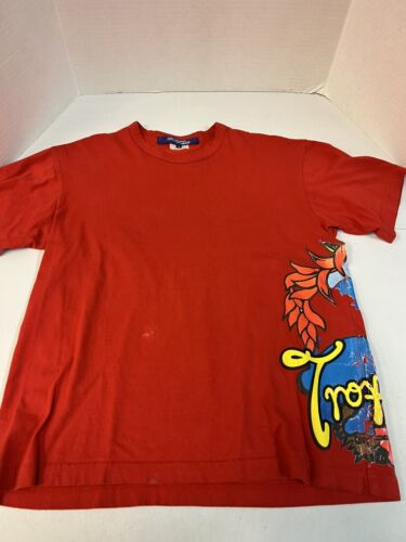 Junya Watanabe Comme Des Garcons Tropical Tee Red 