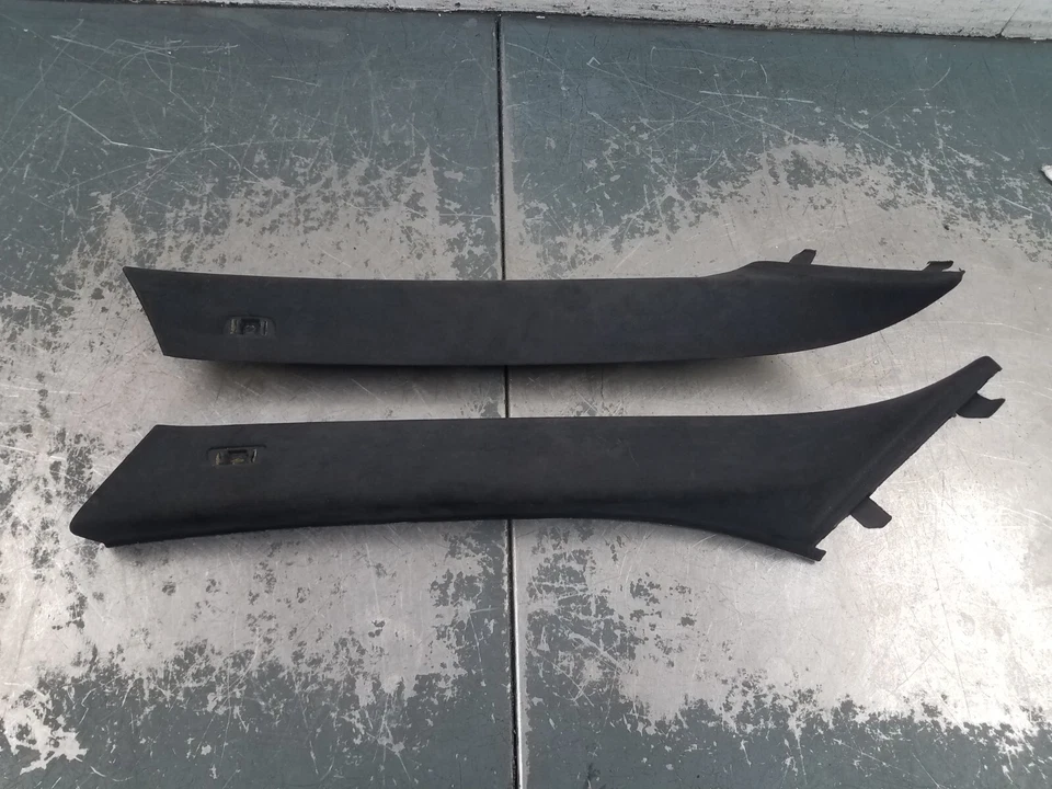 2013 BMW M5 F10 Alcantara A Pillar Trim Panels #3439 A9 - Image 2 of 4