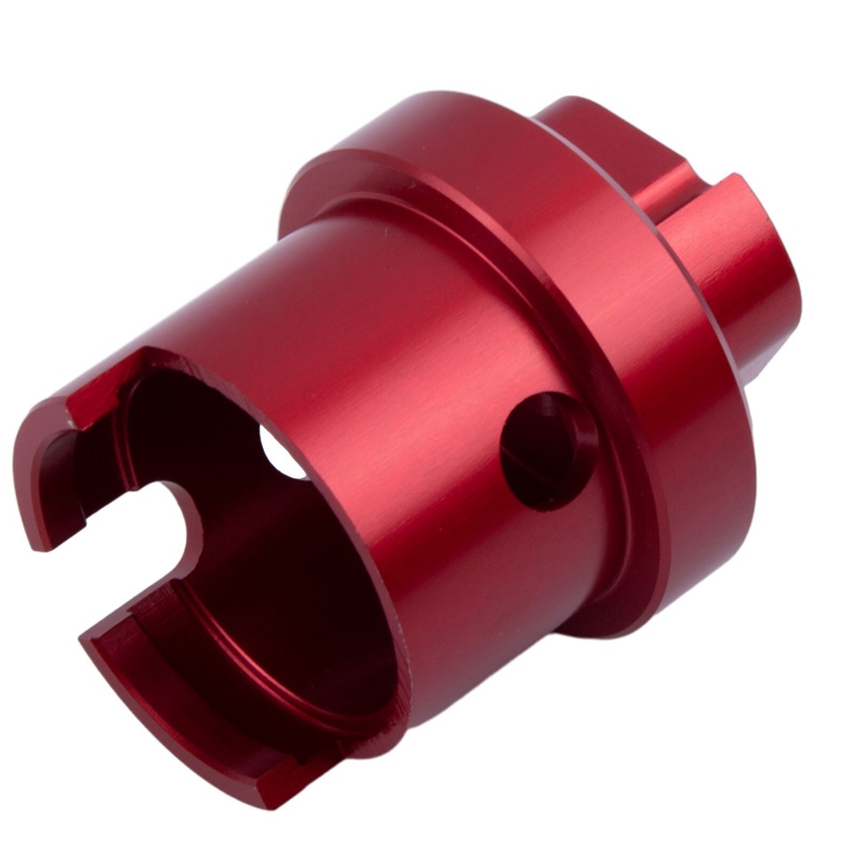 Red Oil Filler Cap Wrench and Plug Cap Removal Tool for BMW R1100S and