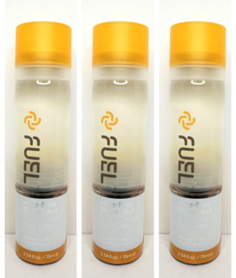 3 Fuel FRIZZ FREE SHINE MIST Shimmer On the Go 2.54 oz Each (539)