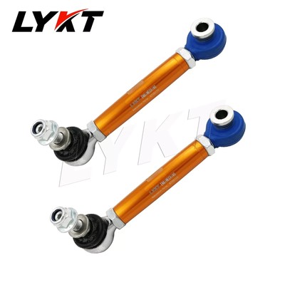 LYKT 2pcs Front Sway Bar Link Adjustable 0-4'' Lift Kit for Jeep WranglerJL 18-24