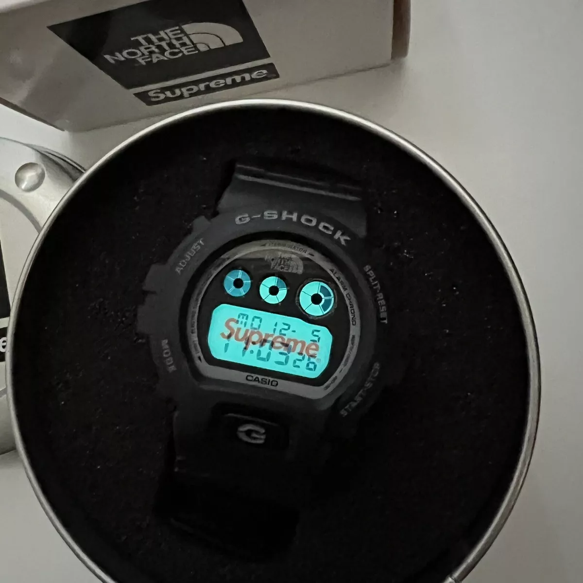 Supreme The North Face G-SHOCK Black | nate-hospital.com