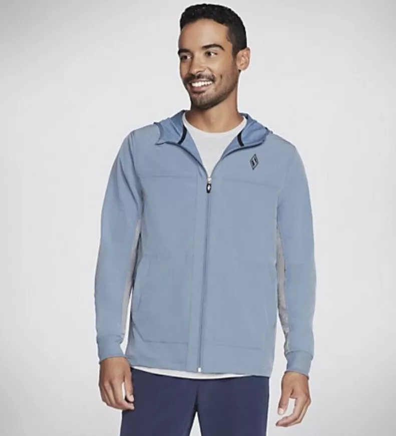 Skechers sale jacket blue