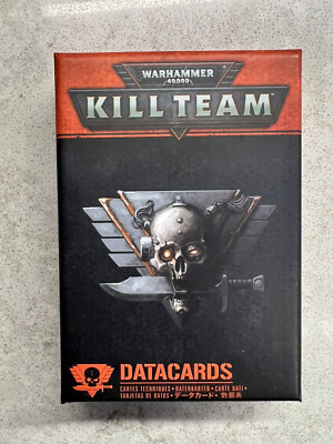 Warhammer 40000 Kill Team 1. Edition Datacards und Taktikkarten