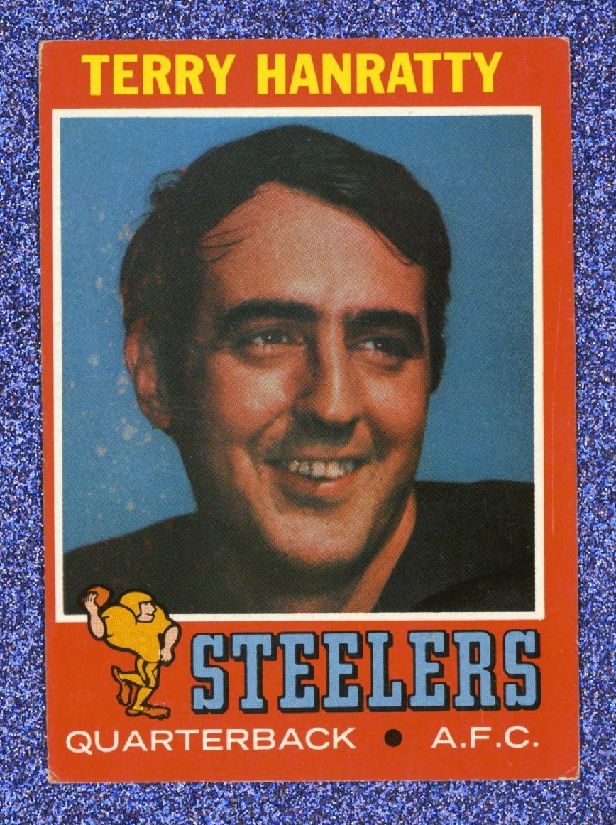 1971 Topps Football # 30 Terry Hanratty RC - Steelers -  Buy 5+ for Free Ship