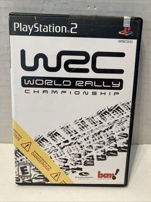 Wrc World Rally Championship: Sony PlayStation 2 Ps2 - ALOT Of Scratches Tested