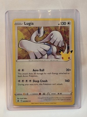 The Pokemon Company Pokemon TCG Celebrations Lugia 022/025 Holo Rare