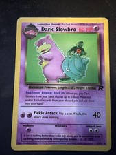 Dark Slowbro 29/82 Team Rocket Regular VINTAGE!