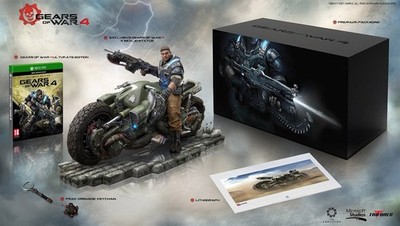 GEARS OF WAR 4 COLLECTORS EDITION ULTIMATE XBOX ONE CONSOLE EXCLUSIVE - NEU