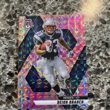 2025 Panini Mosaic Prizm Deion Branch New England Patriots #111