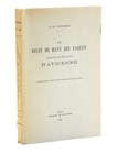 Avicenna / LE RECIT DE HAYY IBN YAQZAN Commente par des Textes d'Avicenne 1959