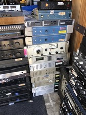 Lot of Pro Audio Equipment 50 Pieces Untested