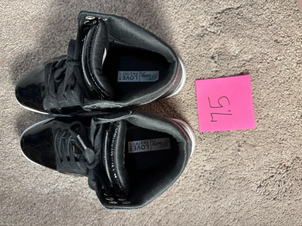 Tênis de dança Pastry Glam Pie glitter - Prata. Feminino tamanho 10 - Imagem 3 de 4