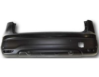 StoßStange Hinten Nissan Qashqai 2014-2017 Schwarz Lackierbar MIT Sensoren