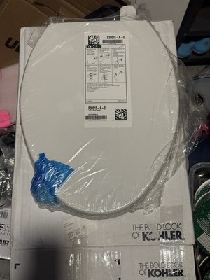 Kohler Layne P30015-A-0 Quiet-Close Elongated Toilet Seat Antimicrobial 2-Pack