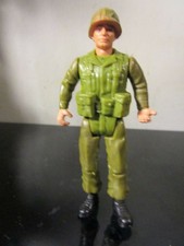Vtg Remco Sgt Rock Rough Action Soldier Action Machine Gun Nest Figure Loose~