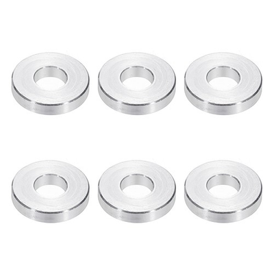 #ad #ad 6Pcs M6 Aluminum Spacer Metal Spacers Aluminum 6.2mm ID x 15mm OD x 3.5mm L $14.16