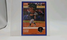 2019 Panini Chronicles - Score Khris Davis #19 Blue /50