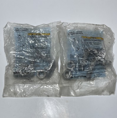Lot of 2 Crosby Size 3/4in Galvanized Fist Grip Rope Wire Clips Assembly G-429