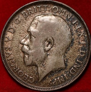 1912 Great Britain Florin Silver Foreign Coin