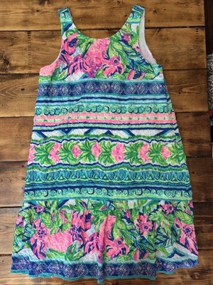 Women s Lilly Pulitzer Dress size XXS, beaded tassel detail on back