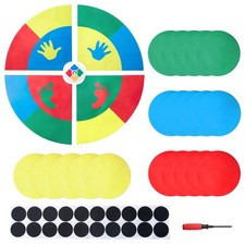 WinSpin Twister Game Template Body Twister Moves Board Sport Kids Adult Age 5+
