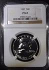1957 Franklin Half Dollar NGC " PF67" *Free S/H After 1st Item*