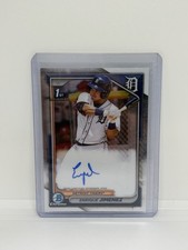 2024 Bowman Chrome Prospect Auto Enrique Jimenez #CPA-EJ Auto