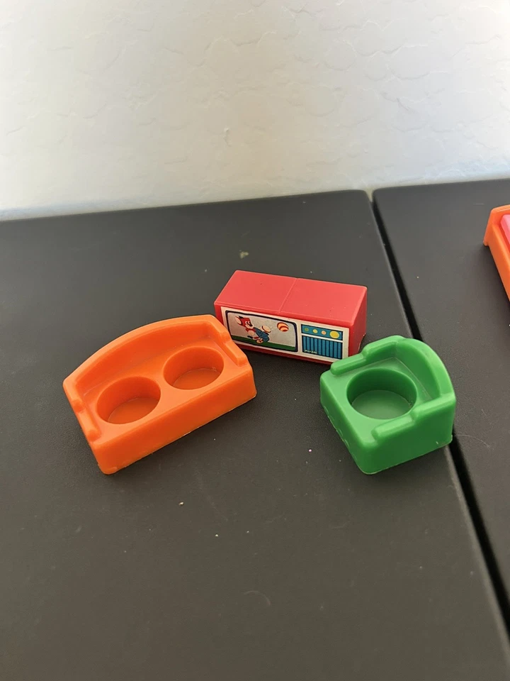 Lote Clon TV Hong Kong Caja Azul Vintage Parque Infantil Cocina Comedor Foto 2 de 4