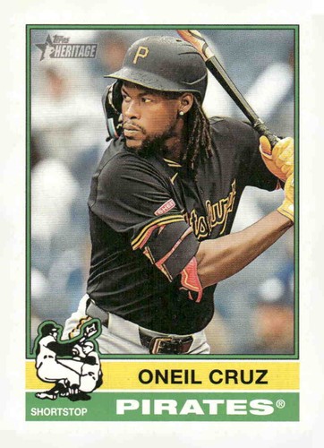 2025 Topps Heritage #183 Oneil Cruz | Baseball Card