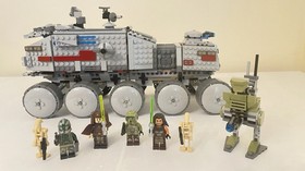 Lego Clone Turbo Tank 75151 Star Wars 100% Complete Set no Box Gree Luminara Fig