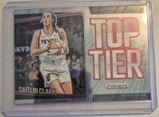 2025 Panini Prizm WNBA Caitlin Clark Top Tier Insert #8 Indiana Fever