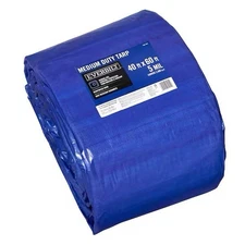 Everbilt 40 ft. x 60 ft. Blue Medium Duty Tarp A