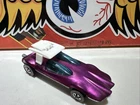 1970 Hot Wheels REDLINE SWINGIN Wing Magenta Near Mint Vintage Original HK