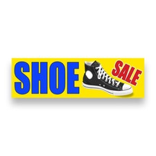SHOE SALE Vinyl Banner with Optional Sizes (Made in the USA)
