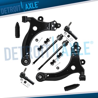 Front Lower Control Arm Sway Bar Tie Rod for Buick Allure Century LaCrosse Regal