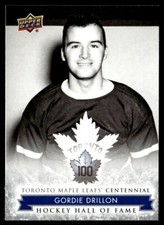 2017-18 Upper Deck Toronto Maple Leafs Centennial Gordie Drillon Toronto Maple