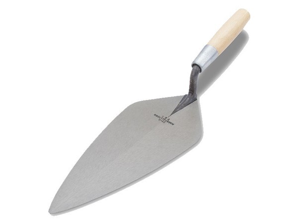 Marshalltown Maurerkelle London Style 267X121 Mm Carbonstahl Profi Holzgriff-image