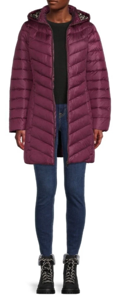 Nuevo con etiquetas - Chaqueta de invierno Big Chill para mujer mezcla larga con higo talla - mediana Foto 3 de 4