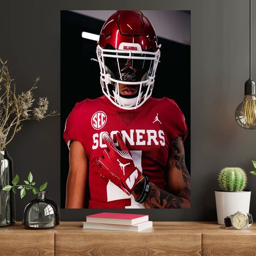 2024 Oklahoma Sooners Football Schedule Poster OU Venables 24x36 Norman ...