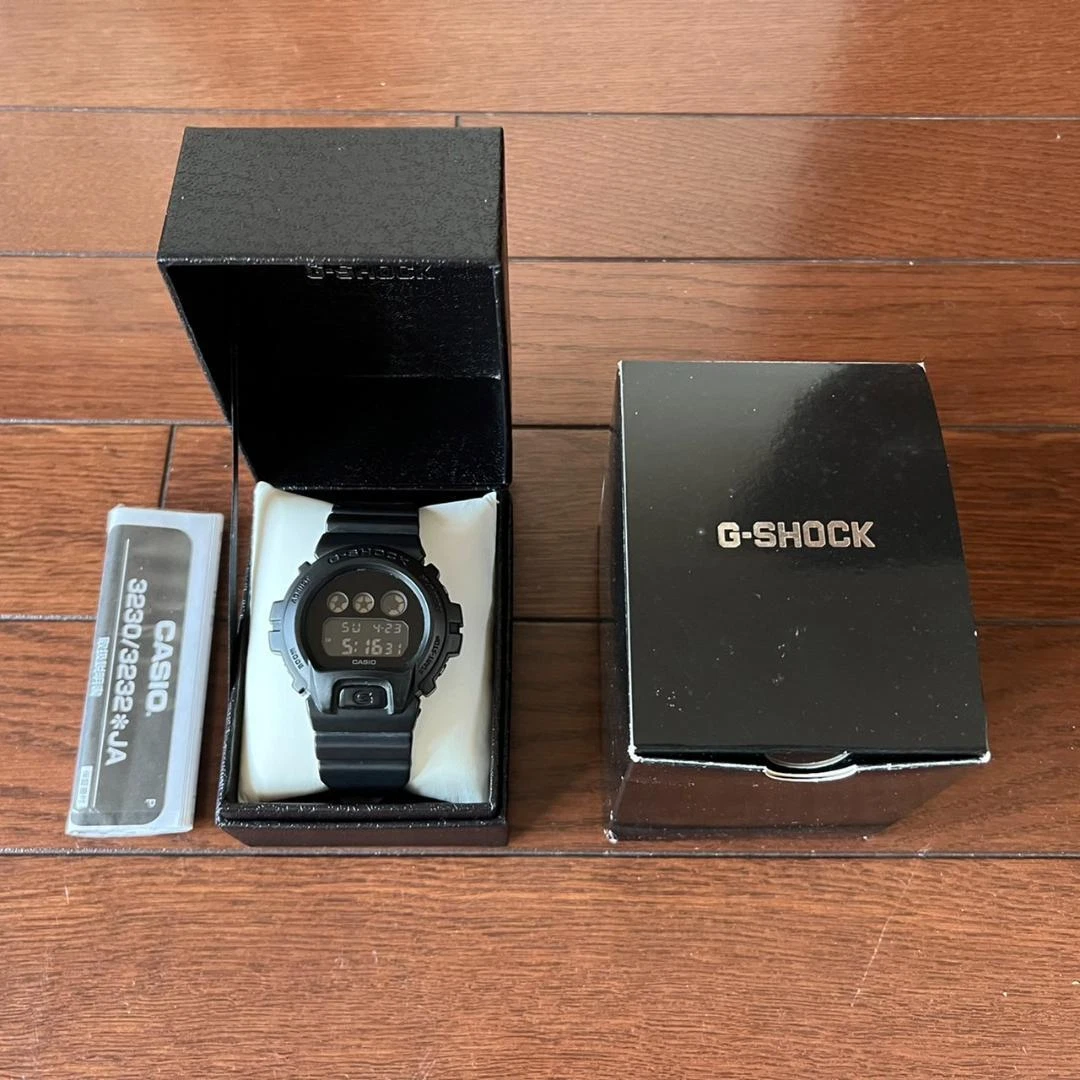 Casio G-Shock DW-6900BBA-1JF Absolute Toughness Black Digital Men&