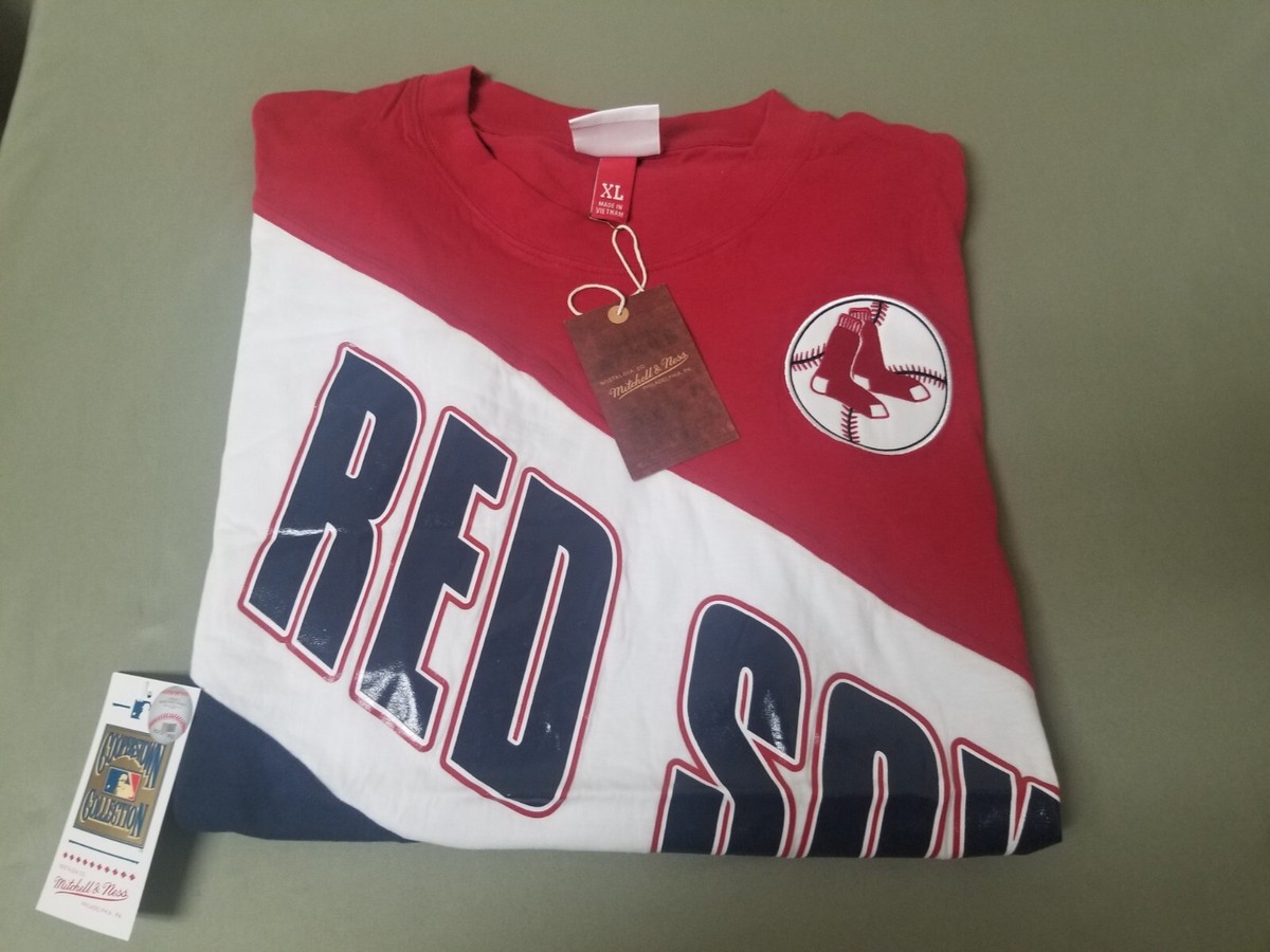 New Mitchell Ness MLB Boston Red Sox Play By Play