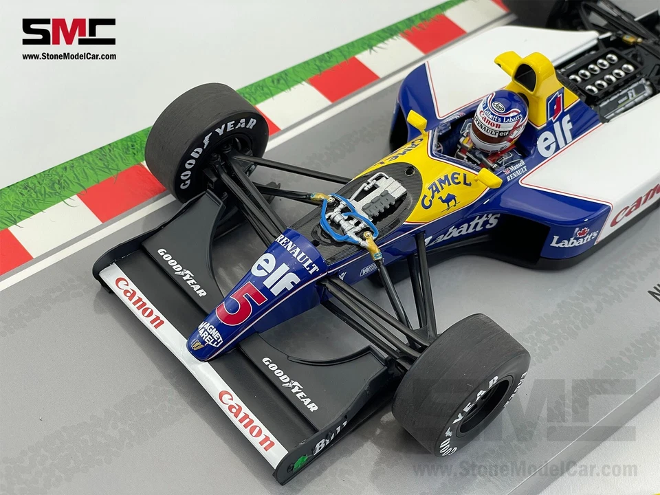 Williams F1 FW14B #5 Nigel Mansell 1992 World Champion 1:18 MINICHAMPS + CAMEL - Image 3 of 4
