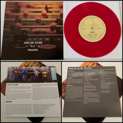 JOIE DE VIVRE-PRAWN 7  Red Vinyl 300-The Hotelier The Saddest Landscape Snowing