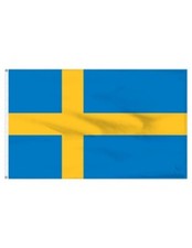Sweden 3' x 5' Indoor Polyester Flag