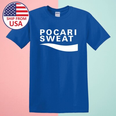 Pocari Sweat Men's Blue Size S-5XL