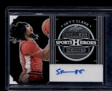 2024 Leaf Metal Sports Heroes College Heroes Crystal Silver Skyy Clark /49