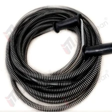 50 Ft Drain Auger Plumbing Snake Clog Cable 1/2 In.Sewer Pipe Cleaner Durable NW